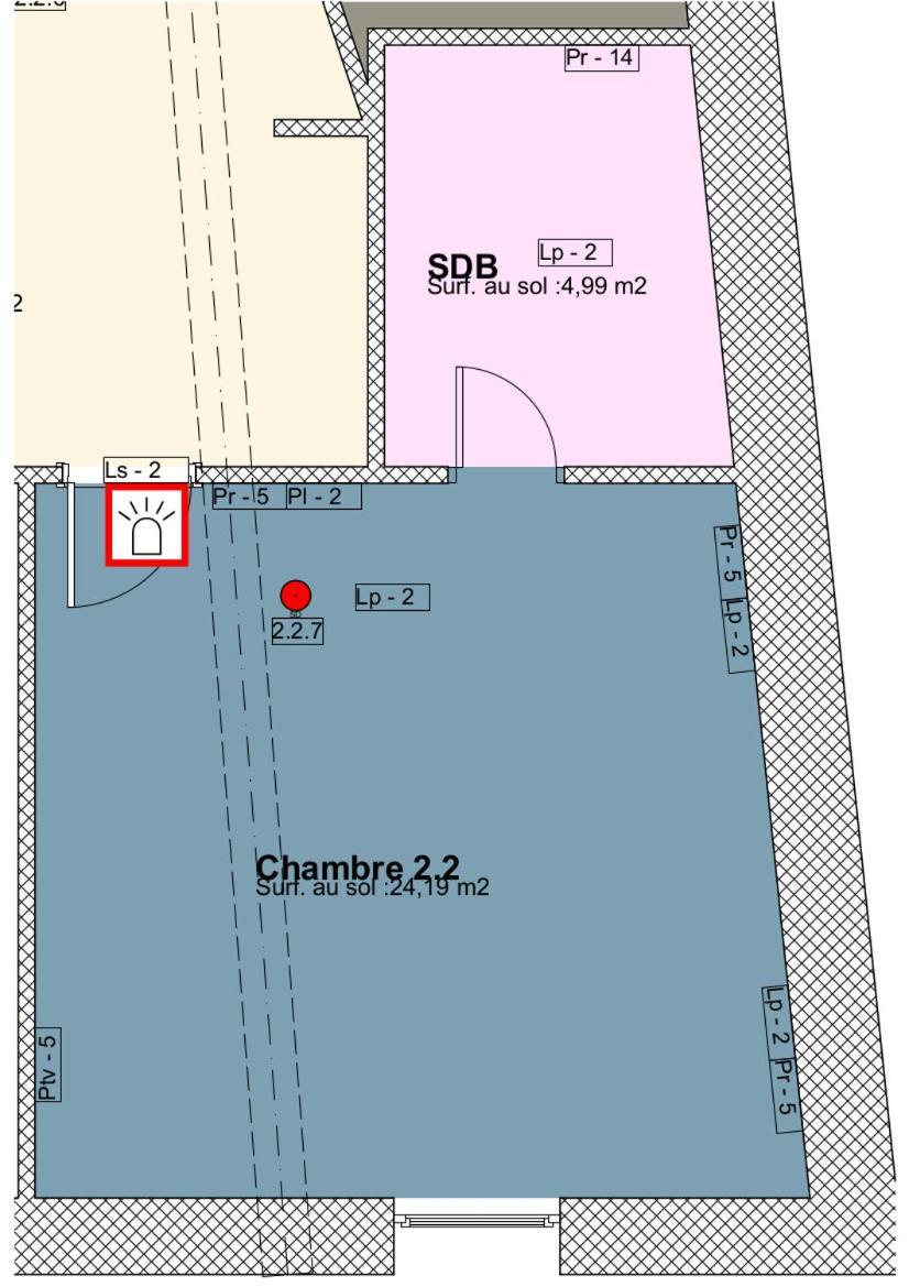Ferienwohnung La Diligence Arsdorf Zimmer foto